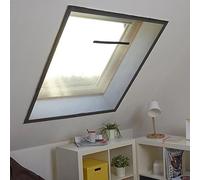 MADECOSTORE Moustiquaire fenêtre de Toit L.130cm x H.150cm