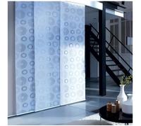 MADECOSTORE Panneau Japonais Tamisant Cercles Blanc - Blanc - L45 x H260cm