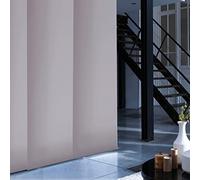 MADECOSTORE Panneau Japonais Tamisant Lamelles Uni - Gris Poivre - L45 x H260 cm