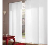 MADECOSTORE Panneau Japonais tamisant Mesh 50cm - Blanc Perle - L50 x H250cm