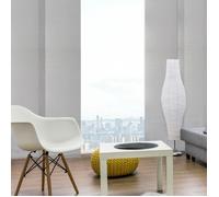 MADECOSTORE Panneau Japonais tamisant Mesh 50cm - Gris Souris - L50 x H250cm