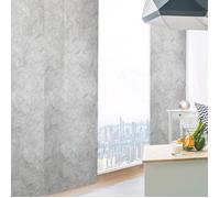 MADECOSTORE Panneau japonais tamisant motif frost - Gris - L60 x H300cm