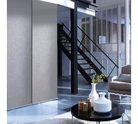 MADECOSTORE Panneau Japonais tamisant uni - Gris - L45 x H260cm