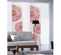 MADECOSTORE Panneau Japonais Voile imprimé fleurs - - L60 x H300cm