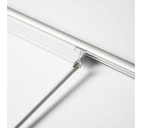 MADECOSTORE Rail Aluminium pour Panneaux Japonais 45cm - Gris - L120 x H5cm