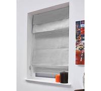 MADECOSTORE Store Bateau Droit tamisant-occultant - Blanc - L60 x H180cm