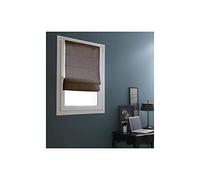MADECOSTORE Store Bateau Easy Tamisant sans Percer - Chocolat - L32 x H150cm