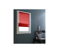 MADECOSTORE Store Bateau Easy Tamisant sans Percer - Rouge - L87 x H150cm