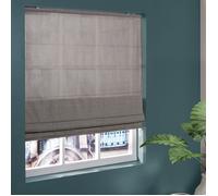 MADECOSTORE Store bateau tamisant chiné chambray - Taupe - L90 x H160cm