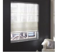 MADECOSTORE Store bateau tamisant Lurex Elfi - Blanc - L50 x H250cm