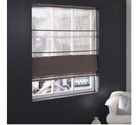 MADECOSTORE Store bateau tamisant lurex elfi - Taupe - L60 x H250cm