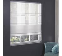 MADECOSTORE Store bateau voile de coton - Blanc - L80 x H250cm