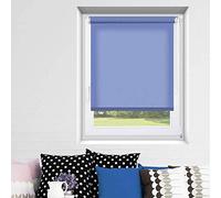 MADECOSTORE Store Enrouleur Easy Tamisant sans Percer - Bleu - L66 x H170cm