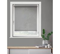 MADECOSTORE Store Enrouleur Easy Tamisant sans Percer - Gris Souris - L66 x H170cm