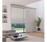 MADECOSTORE Store enrouleur jour nuit alutech avec coffre - gamme Must - Lin - L123 x H250cm