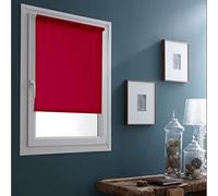 MADECOSTORE Store Enrouleur occultant sans percer - Rouge - L41 x H170cm