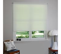 MADECOSTORE Store Enrouleur tamisant Automatique - Blanc - L124 x H190cm