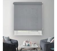 MADECOSTORE Store Enrouleur tamisant sans percer - Gris Clair - L41 x H170cm