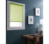 Store Enrouleur Tamisant Uni Sans percer - 67 x 190cm-Vert clair