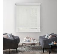 MADECOSTORE Store enrouleur tamisant screen mini sans percer - Blanc - L41 x H160cm