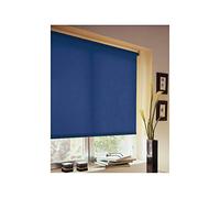 MADECOSTORE Store Enrouleur Tamisant Uni - Bleu Marine - L94 x H190cm