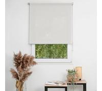 MADECOSTORE Store Enrouleur tamisant uni Prestige - Blanc cassé - L120 x H190cm