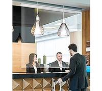 MADECOSTORE Store Enrouleur Transparent de distanciation protectstore (Non feu M2) avec Coffre - Transparent - L140 x H180cm