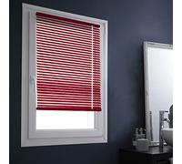 Store Vénitien Aluminium Sans percer Rouge - 107 x 150cm Rouge