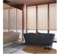 MADECOSTORE Store vénitien Bambou 27mm - Doré - L120 x H250cm