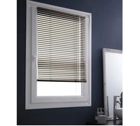 MADECOSTORE Store Vénitien Easy Aluminium Sans Percer - Taupe - L42 x H150cm