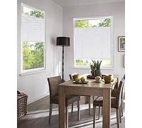 MADECOSTORE Store Vénitien Easy Aluminium Up and Down sans Percer - Blanc - L62 x H150cm