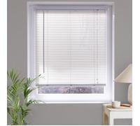 MADECOSTORE Store vénitien lamelles PVC 25mm - Blanc - L40 x H175cm