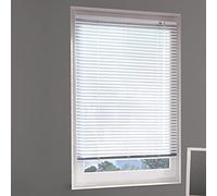 MADECOSTORE Store vénitien Micro-perforé Aluminium 25mm - Blanc - L100 x H175cm