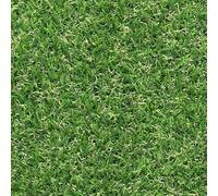 MadeInNature Gazon Artificiel Vert LARZAC, Aspect Naturel Fibres Vertes, Pelouse Synthétique Extérieure, pour Balcon, Terrasse, Nombreuses Dimensions (Largeur 1,00 x Longueur 4,00m)