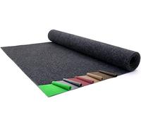 Madeinnature - Moquette d’extérieur - Imitation gazon synthétique en rouleau pas cher - Tapis de sol extérieur pour terrasse, balcon, … dimensions et couleurs au choix (2x2m Anthracite)