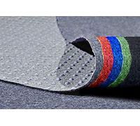 MadeInNature Moquette d'extérieur ou d’intérieur, Dimensions et Couleurs au Choix, Tapis Type Gazon Artificiel - pour Jardin, terrasse, Balcon, revêtement de Sol Outdoor (080 x 200 cm, Gris clair)