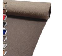 MadeInNature Moquette Événementielle Réutilisable et Robuste, Moquette Exposition et Stand classée Anti-Feu, Largeur 2 mètres, Couleur et Longueur au choix (Dusky Taupe, Longueur 500cm)