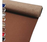 MadeInNature Moquette Événementielle Réutilisable et Robuste, Moquette Exposition et Stand classée Anti-Feu, Largeur 2 mètres, Couleur et Longueur au choix (Walnut, Longueur 500cm)