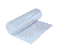 MadeInNature Nappe Cristal Transparente, épaisse 0,78mm, différentes Dimensions Ronde ou rectangulaire, Protection Table ou Meuble, Imperméable de (Rectangulaire : 140x260 cm)