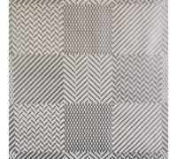 MadeInNature Nappe très épaisse imprimé, protège Table Type Gomme 2mm Tailles et Motifs au Choix, Nappe Anti-Tache (140x220 cm, 2 Géométrique)