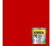 MadeInNature Peinture Bois et Métaux, Sous couche et Finition, Antirouille, sur Fer, Acier Galvanisé, même rouillés, très opacifiant, de (0.75 litre pour 10 m², soit 5 m² pour 2 couches, RAL 3020)