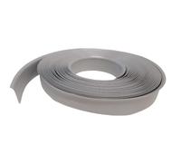 MadeInNature Plinthe souple flexible en PVC de haute qualité Blanc, Gris Clair, Gris Foncé, Noir, hauteur 60 mm ou 120 mm/Longueur au choix (Hauteur 60 mm x 15 m, Gris Clair)