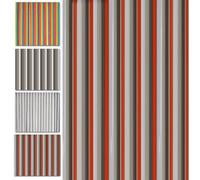 MadeInNature, Rideau de Porte Lanières Plastiques, Intérieur et Extérieur, Largeur 90 cm x Longueur 220 cm, Couleurs au Choix (Blanc, Gris, Rouge)