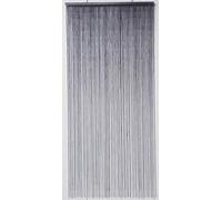 MadeInNature Rideau de Porte Perles Bambou, Intérieur et Extérieur, Porte d’entrée, Porte intérieure, Porte fenêtre 90x200cm, Plusieurs modèles aux Choix (Modèle 4 Anthracite)