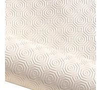 MadeInNature sous Nappe Ronde et Ovale Dimensions au Choix, Protection de Table Blanc Ovale et Rond (Rectangle 150x230cm)