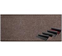 MadeInNature Tapis de Couloir et de Passage Malaga, Tapis résistant et antidérapant, Tapis Idéal pour Cuisine, Entrée, Bain, Largeur 66 cm, Plusieurs Couleurs et Dimensions (100cm, Marron)