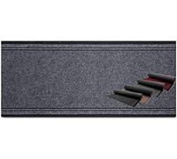 MadeInNature Tapis de Couloir et de Passage Malaga, Tapis résistant et antidérapant, Tapis Idéal pour Cuisine, Entrée, Bain, Largeur 66 cm, Plusieurs Couleurs et Dimensions (150cm, Gris)