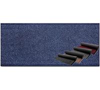 MadeInNature Tapis de Couloir et de Passage Malaga, Tapis résistant et antidérapant, Tapis Idéal pour Cuisine, Entrée, Bain, Largeur 66 cm, Plusieurs Couleurs et Dimensions (80cm, Bleu)