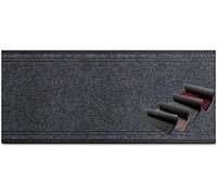 MadeInNature Tapis de Couloir et de Passage Malaga, Tapis résistant et antidérapant, Tapis Idéal pour Cuisine, Entrée, Bain, Largeur 66 cm, Plusieurs Couleurs et Dimensions (100cm, Anthracite)