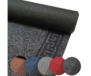 MadeInNature Tapis de Cuisine Devant d'Évier Antidérapant, Tapis de Passage Olympia, Largeur 66 cm (Anthracite, Longueur 300 cm)